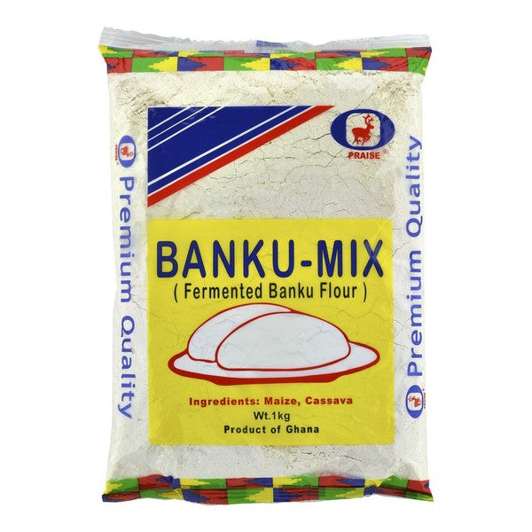 Praise Banku Mix Flour - 2 Lbs